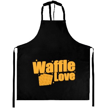Discover Waffle Love Snack Pastry Baker Aprons