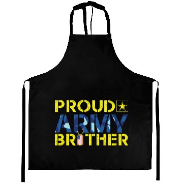 Discover Proud Army Brother Aprons