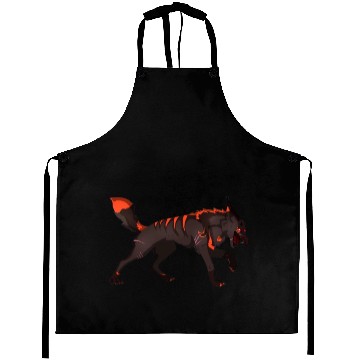 Discover Demon Wolf thingy Aprons