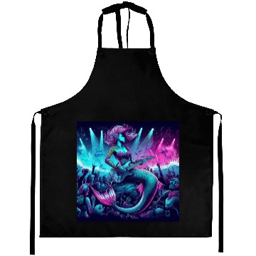 Discover rock and roll under the sea Aprons