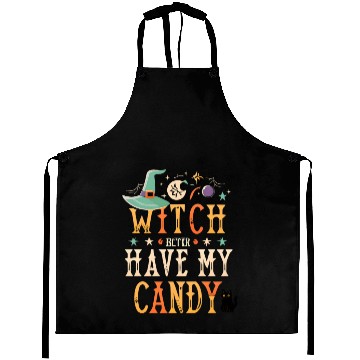 Discover Witch Better My Candy Aprons