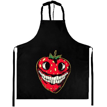 Discover Strawberry Jack-o-lantern Aprons