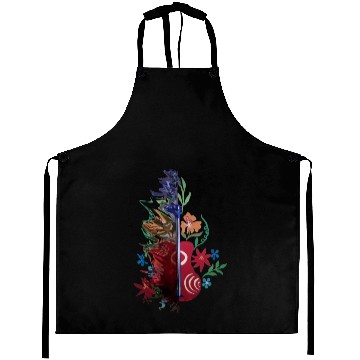 Discover Abstract Guitar Aprons