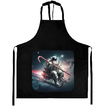 Discover Future Santa Claus in Space Aprons