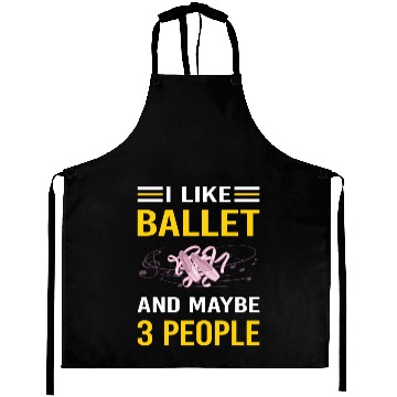 Discover 3 People Ballet Ballerina Aprons