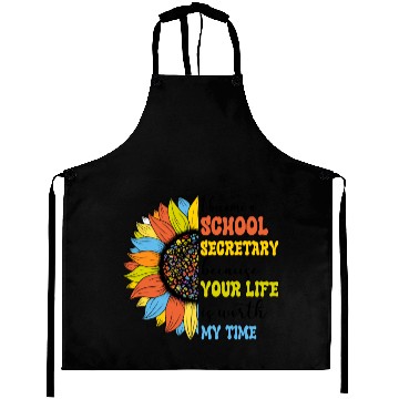 Discover I became a school secretary Aprons