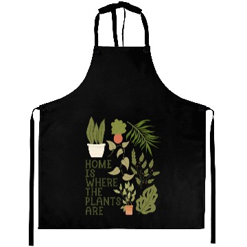 Discover House Plant Lady Quote Aprons