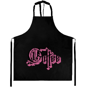 Discover Coffee Purple Shadow Aprons
