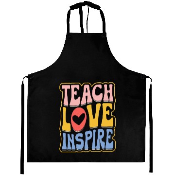 Discover Teens Graduation I Heart My Teachers Love Inspire Aprons