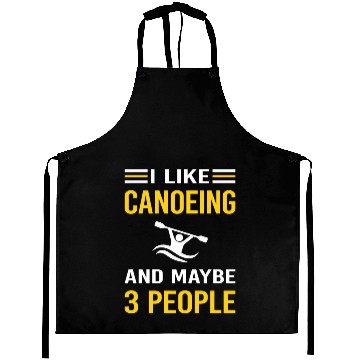 Discover 3 People Canoeing Canoe Aprons