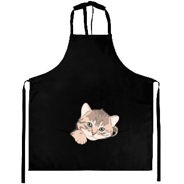 Discover Pocket Baby Cat Aprons
