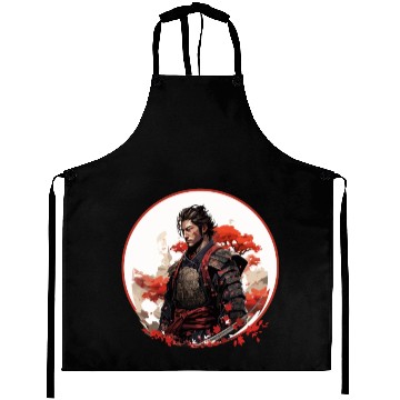Discover Brave Samurai Aprons