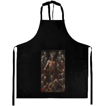 Discover Undead Emperor Elder Vampire and lieutenants 4 Aprons