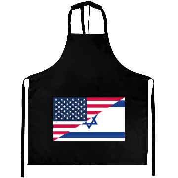Discover Israel USA flag flags Aprons
