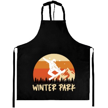 Discover Winterpark Snowboarding Freestyle Snowboarder Aprons