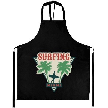 Discover Surfing Miami Aprons