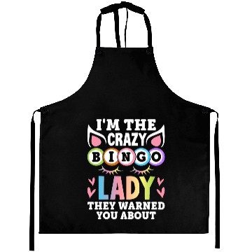 Discover Bingo Card Game Aprons