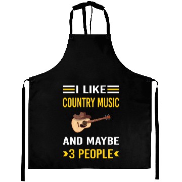 Discover 3 People Country Music Aprons
