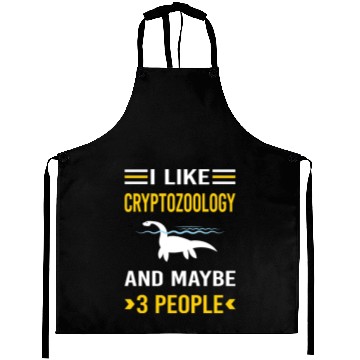 Discover 3 People Cryptozoology Cryptid Cryptids Aprons