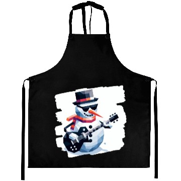 Discover Rockstar snowman Aprons