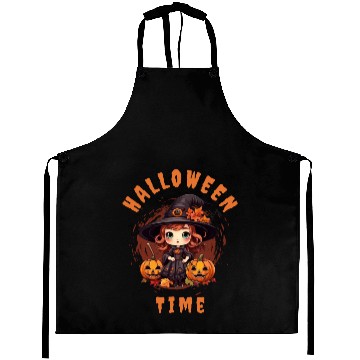 Discover Orange and Black Halloween Style | Spooky Aprons