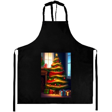Discover Christmas tree Aprons