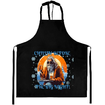 Discover Santa Claus chilling Aprons
