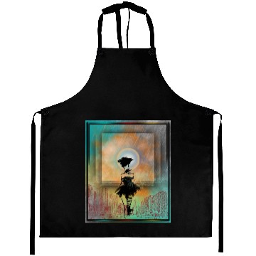 Discover City Solitude Alone In Rainy Streets Aprons