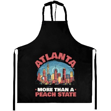 Discover Atlanta City Georgia USA America United States Aprons