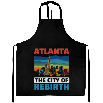 Discover Atlanta City Georgia USA America United States Aprons