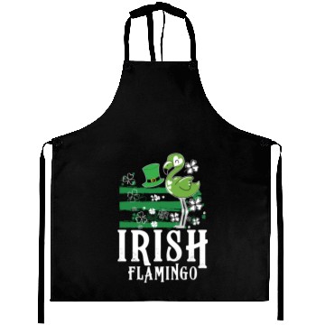 Discover Irish flamingo Aprons