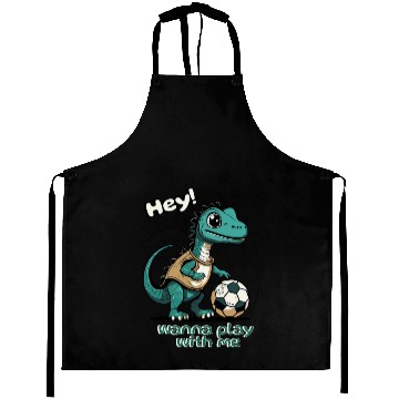Discover Green baby dino Aprons
