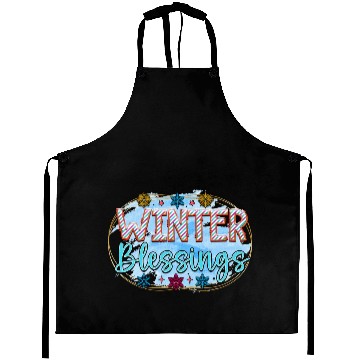 Discover Winter blessings Aprons