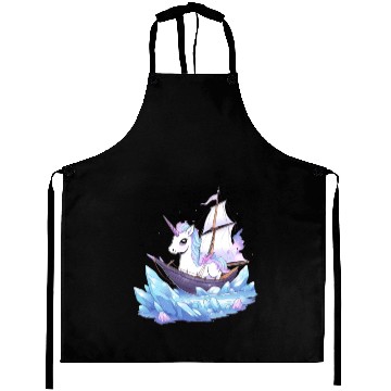 Discover Ice Sailing Unicorn Ice Sailor Ice Boating Aprons