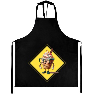 Discover ice cream design sweet and yummy Aprons