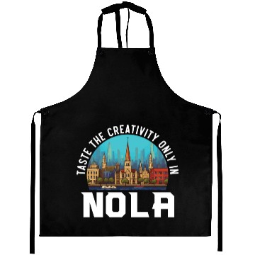 Discover New Orleans Louisiana USA America United States Aprons