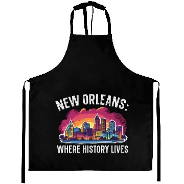 Discover New Orleans Louisiana USA America United States Aprons