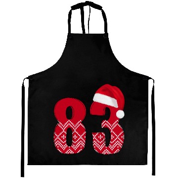 Discover Number 83 - Happy Christmas Eighty Three Aprons