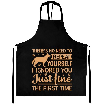 Discover Funny German Shepherd Dog Lover Aprons