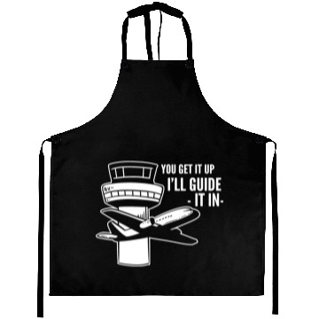Discover I'll Guide it Air Traffic Professionals Gift Aprons