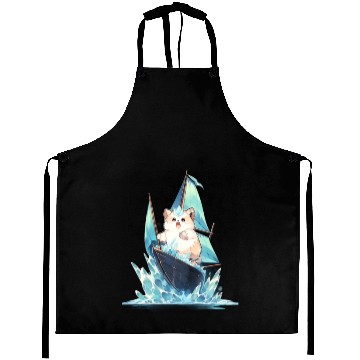 Discover Ice Sailing Hamster Ice Sailor Ice Boating Aprons