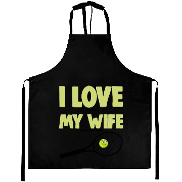 Discover I love My Wife Aprons