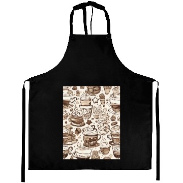 Discover Coffee, Cookie and Cream Aprons