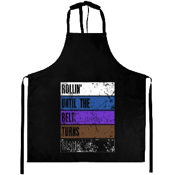 Discover Brazilian Jiu Jitsu belt color BJJ gift MMA Aprons