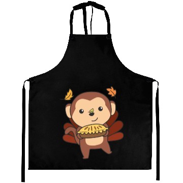 Discover Thanksgiving Day Outfits Turkey Monkey With Pie Aprons