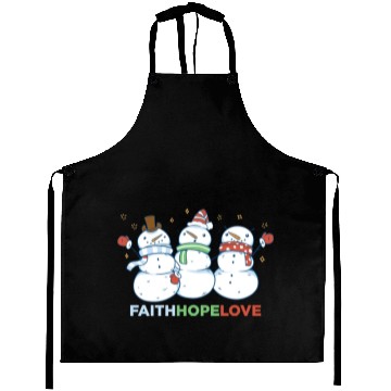 Discover Religious Family Faith Hope Love Christmas Aprons