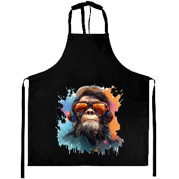 Discover COOL MONKEY BRO Aprons