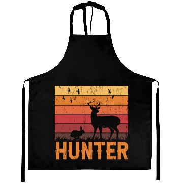 Discover HUNTING Rabbit And Deer 01 Aprons