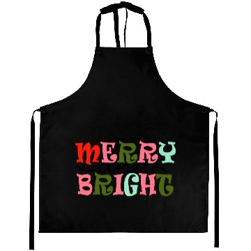 Discover Merry and Bright Christmas Aprons