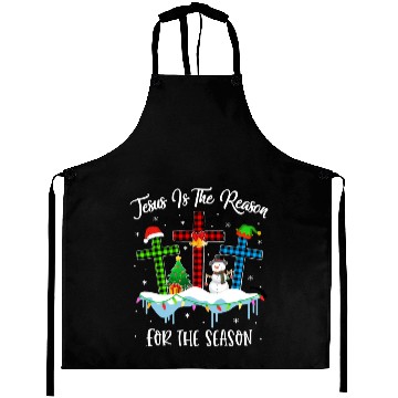 Discover Jesus Is The Reason For The Season Christian Aprons